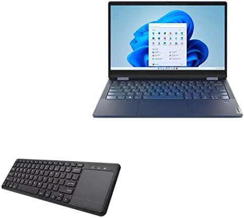 Lenovo Yoga 6 (82.) ile Uyumlu BoxWave Klavye (BoxWave Klavyesi) - Dokunmatik Yüzeyli MediaOne Klavye, Lenovo Yoga