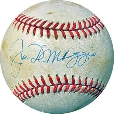 Joe DiMaggio imzaladı ROAL Rawlings Resmi Amerikan Beyzbol Ligi tonda-JSA LOA (New York Yankees) - İmzalı Beyzbol