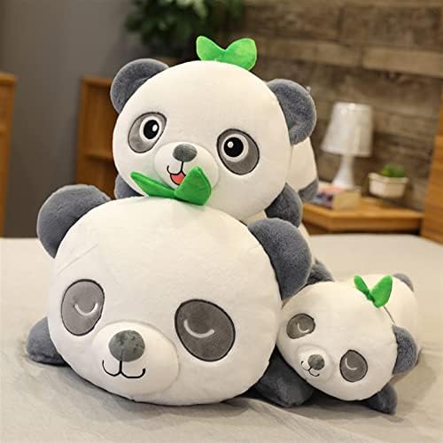 MİQUANGGO Peluş Kuklalar Panda Bebek peluş oyuncaklar Siyah ve Beyaz Panda bebek yatağı Tutan uyku yastığı Bebek Renk