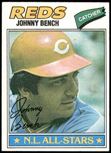1977 Topps 70 Johnny Bench Cincinnati Kırmızıları (Beyzbol Kartı) VG/ESKİ Kırmızılar