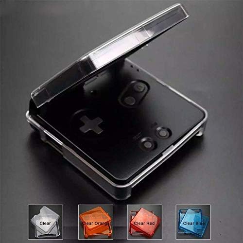 Ggzone Sert Koruyucu Kabuk Kristal Kılıf Gameboy Advance SP için GBA SP (Şeffaf)
