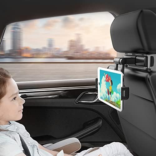Yonput 1 ADET Araba Kafalık Tablet Tutucu, Evrensel Çocuklar Gerilebilir Arka Koltukta Tablet Standı iPad Pro Air