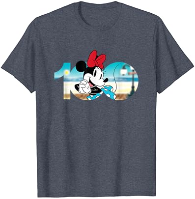 Disney 100 Yıldönümü Minnie Mouse D100 Logolu Tişört