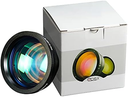 OPEX Lens Fiber Lazer Optik F-Teta Lens Dalga Boyu 1064nm Tarama Alanı 110×110mm Konu M85
