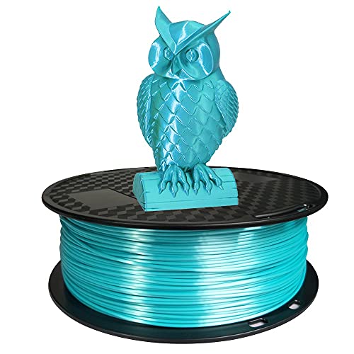 Ipek Koyu Mavi PLA 3D Yazıcı Filament 1.75 mm 1 KG 2.2 LBS 3D Baskı Malzemesi Parlaklık İpeksi Parlak Metalik Metal
