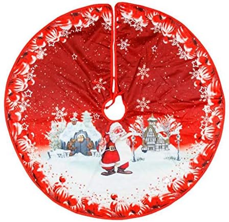 IE6uu0 Noel Ağacı Etek Süsleme 32 İnç Çaplı Noel Ağacı Alt Dekorasyon