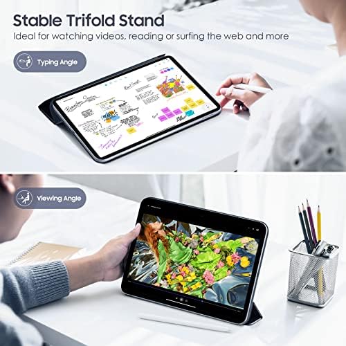 TiMOVO Manyetik Kılıf için iPad 10th Nesil 2022, iPad 10.9 inç Kılıf, İnce Akıllı Folio, manyetik Ribaund Standı deri