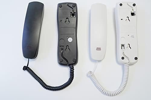 Sabit Telefon, Ev için Kablolu Telefon, AC Güç/Pil Gerekmez Sabit Hat için Duvara Monte Edilebilir Telefon Otel Ofisi