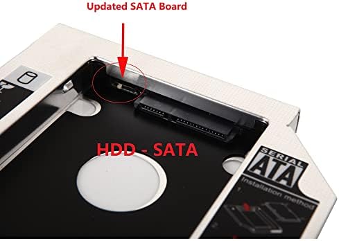DY-tech 2nd Sabit Disk HDD SSD Optik Bay Caddy Adaptörü için Clevo w35 w170HR