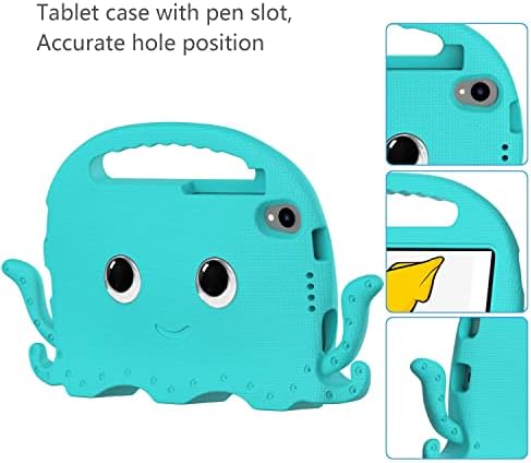 Kapak Kılıf Çocuk Kılıf ile Uyumlu Huawei MatePad T8 8.0-İnç Kolu ile Tampon / Koruyucu Çocuk Geçirmez Standı Tablet