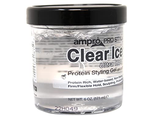 ABD Ampro Prot Clr Jel Boyutu 6.0 Güzellik İşletmeleri Ampro Şeffaf Buz Proteini Şekillendirici Jel 6oz