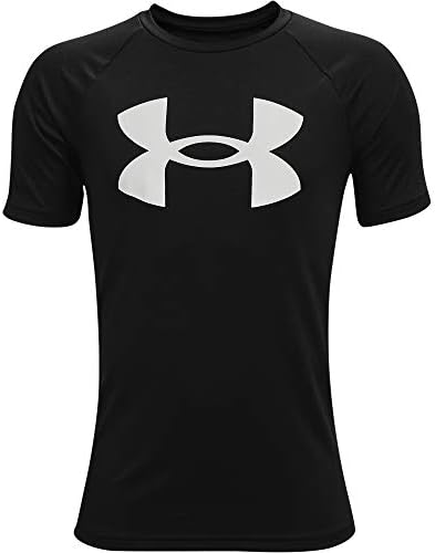 Zırh Altında Erkek Teknoloji Büyük Logo kısa kollu tişört