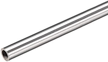 uxcell 304 Paslanmaz Çelik Kılcal Boru Boru 8.1 mm ID 9.5 mm OD 300mm Uzunluk 0.7 mm Duvar