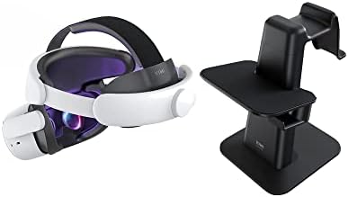 KİVİ tasarım VR Standı ve Kafa Bandı Quest 2 Aksesuarları ile Uyumlu