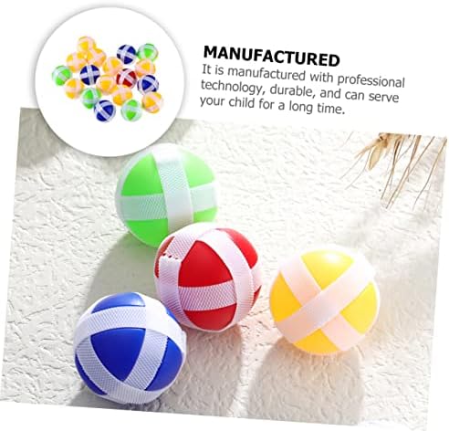 TOYANDONA 20 adet Yapışkan Top Dış Oyuncaklar Kapalı Oyuncaklar İç Aksesuarları Dart Çekim Oyuncak Yedek Plaj Topları