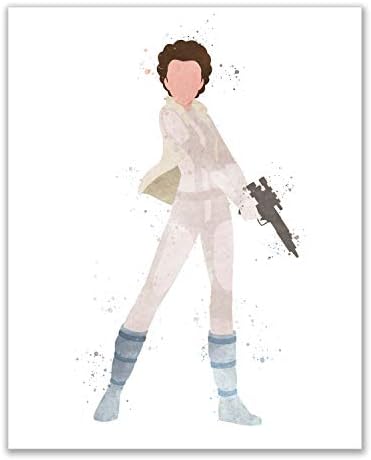 Yıldız Savaşları: Kader Kuvvetleri Poster Baskılar-6 Set (8x10) Suluboya Animasyonlu Duvar sanat dekoru-Ahsoka Tano-Jyn