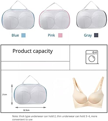 Lonsioni Sütyen Çamaşır Torbaları, 3'lü Paket Dayanıklı Nefes Alabilen File Sütyen Torbaları, Çamaşır Makineleri için