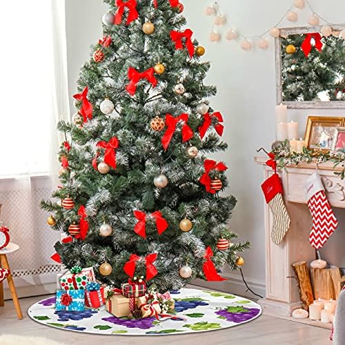 Üzüm Şükran Günü Noel Ağacı Etek 36 inç/48 inç Ev Dekor için Noel Ağacı Etek Mat için Noel Ağacı Süslemeleri Tatil