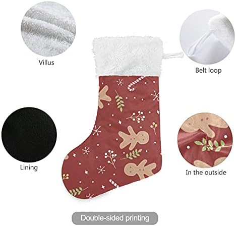 Sinestour Oyuncak Şeker Bitki Kar Tanesi Noel Çorap Büyük Noel Çorap Şömine Noel Ağacı Oturma Odası Asılı Çorap Çorap