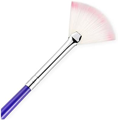 DiJiaXie Aracı 5 adet Tırnak resim fırçası Fan Degrade Boya Beraberlik Toz Glitter Toz Sökücü Temiz Kalem Akrilik