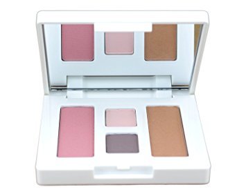 Clinique Mini Göz ve Yanak Rengi Kompakt Kiti: Color Surge Göz Farı (Pink Slate Duo) + Yumuşak Preslenmiş Pudra Allık