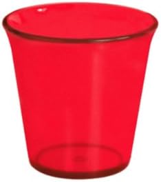Omada M2481RR Kırmızı Yakut Mutlu İçecek Su Bardağı