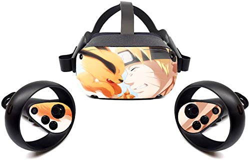 Oculus Görev VR Kulaklık Cilt sticker Süper Kahraman anime Vinil Çıkartması Kulaklık ve Denetleyici ok anh yeu