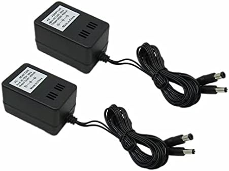 Dayanıklı 2 Paket AC Adaptör Güç Kaynağı AC 110 - 245V-DC 9V/350MA Uyar Nintendo NES Süper SNES Sega Genesis 1 3in1