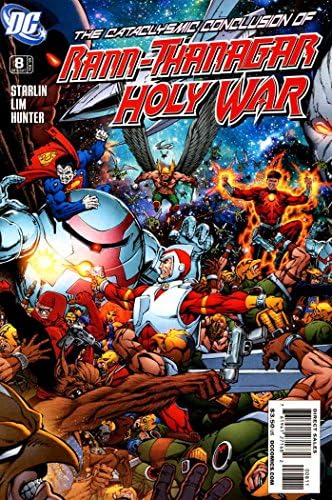 Rann / Thanagar Kutsal Savaşı 8 VF / NM; DC çizgi roman