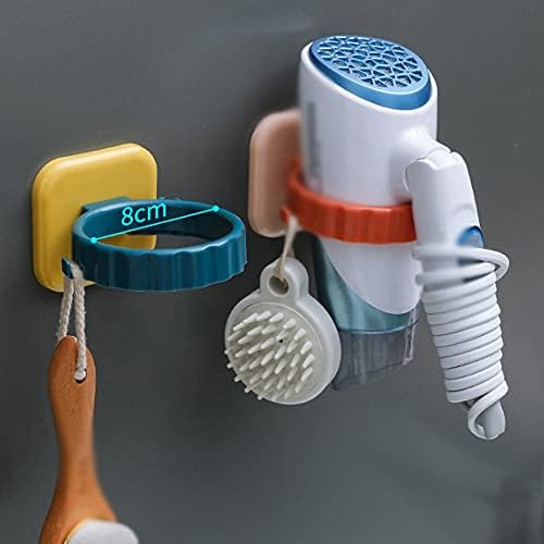 BKDFD Saç Kurutma makinesi rafı Ücretsiz Delme Çok Fonksiyonlu ev tipi saç kurutma makinesi Askısı Banyo Saç Kurutma