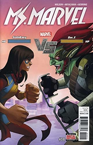 Bayan Marvel (4. Seri) 14 VF / NM ; Marvel çizgi romanı / Kamala Khan