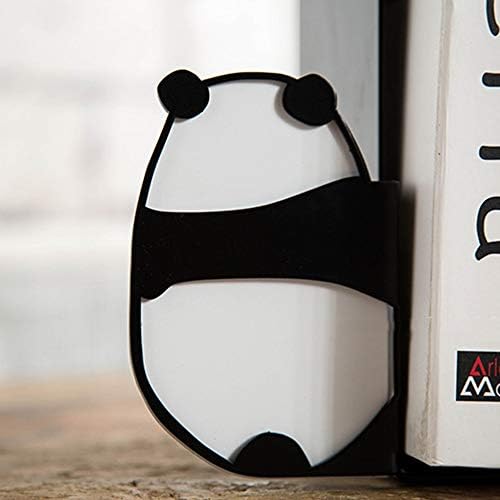 Yaratıcı Metal 3 Panda Şekli Bookend Dergi Rafı Oturma Odası TV Dolabı Yatak Odası Otel Cafe Kitapçı Masaüstü Dekorasyon