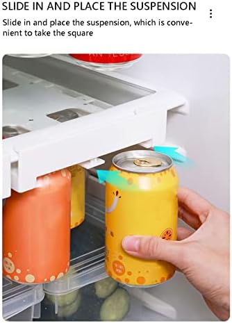 Buzdolabı Asılı Tip Bira ve İçecek Depolama Artefakt Bira, Can Depolama Rafı Buzdolabı saklama kutusu Çift Çekme Depolama