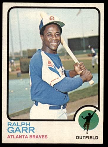 1973 Topps 15 Ralph Garr Atlanta Braves (Beyzbol Kartı) ESKİ Braves