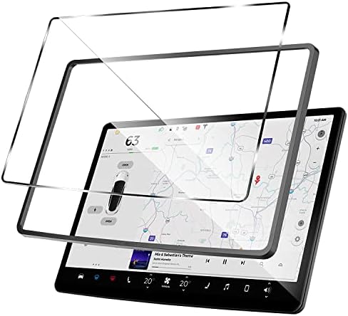 ShowEv Tesla Modeli Y/3 Mat Ekran Koruyucu Parlama Önleyici Parmak İzi 15 Merkezi Kontrol Dokunmatik Navigasyon Dokunmatik