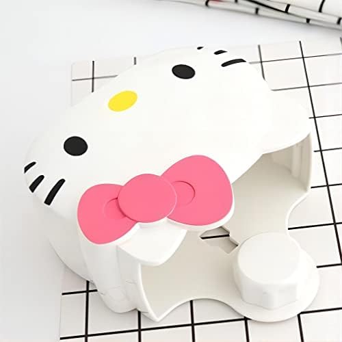 Hello Kitty Diş Fırçası Tutucular için Banyo Organizatör, Kendinden Yapışkanlı Duvara Monte duş rafı, Sevimli Duş