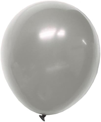 12 Lateks Balonlar Pearlize (İnci Gümüş), 10 ct