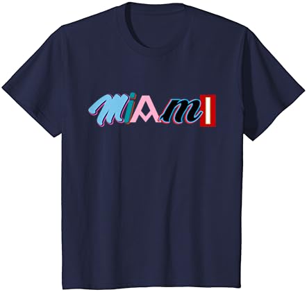 Miami Spor Gurur Fan Şehir T-Shirt
