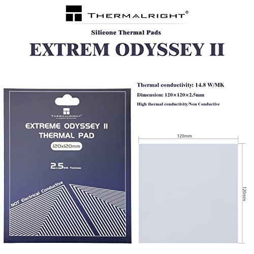 Thermalright termal ped Odyssey II 14.8 W / mK silikon iletken olmayan ısı dağılımı silikon Ped PC Laptop için soğutucu