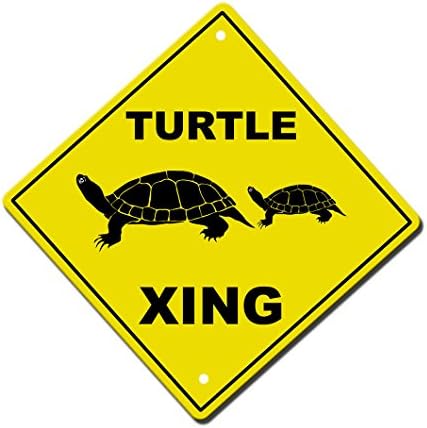 Kaplumbağa Geçişi Yenilik Burcu vinil yapışkan Çıkartması 8
