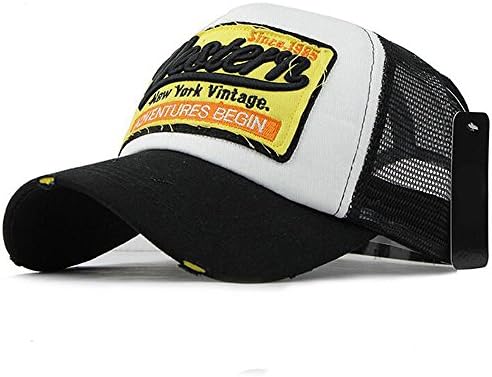 Yaz Hop Rahat Erkekler için İşlemeli Beyzbol Örgü Şapka Şapka Kapaklar Kalça Kap Kadın Beyzbol Kapaklar Scuttle Şapka