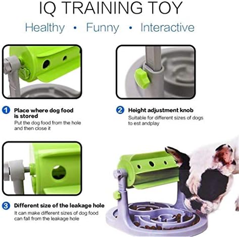 FEGOCLT Interaktif IQ Kuru Gıda Köpek Oyuncak mama besleyici Eğitici Köpek Bulmaca Oyuncaklar Eğitim Oyunu Oyuncak