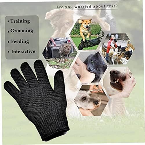 KUYYFDS Papağan Anti-Bite Eldiven Pet koruyucu eldivenler Pet Eğitim Tel Eldiven Çiğneme Çalışma koruyucu eldiven