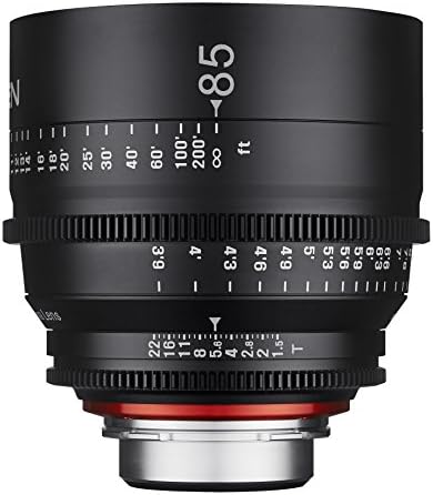 Rokinon Xeen XN85-PL 85mm T1. 5 PL Dağı için Profesyonel SİNEMA Lensi