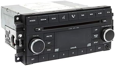 1 Fabrika Radyo AM FM Radyo Uydu Aux 6 Disk CD MP3 Çalar ile Uyumlu 2009-2014 Dodge Nitro 05064932AC