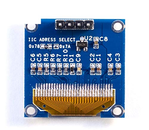 GalaxyElec OLED Modülü LCD LED Ekran Modülü 4 pins 128X64 0.96 I2C IIC Beyaz mikrodenetleyici Ahududu Pi (dıngzhı)