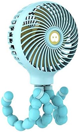 LXQGR Taşınabilir El Fan El Fan ile Şarj Edilebilir 3 Hız Küçük USB Fan Dilsiz için Çocuk Öğrenci Yurdu Bebek Arabası,