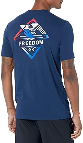 Zırh Altında Erkek Özgürlük Kartalı kısa kollu tişört
