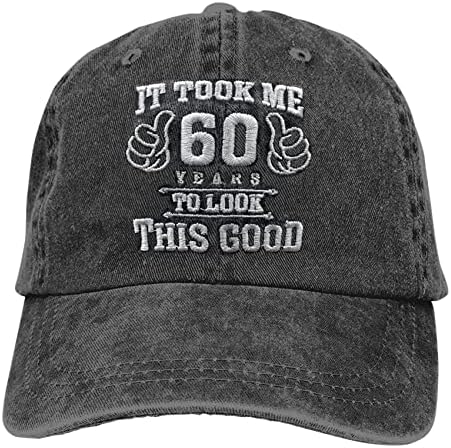 Bu iyi Vintage Beyzbol şapkasına Bakmam 60 Yılımı Aldı, Erkekler Kadınlar için 60. doğum günü hediyesi