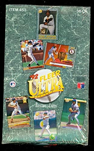 1992 Fleer Ultra Beyzbol Kartı Balmumu Paketleme Kutusu Serisi 1 I Bir Set - Beyzbol Balmumu Paketleri